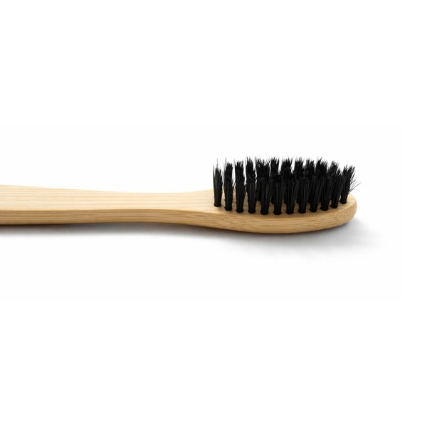 adult bamboo tooth brush black