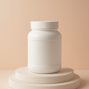 brown oil bottle with application bottle