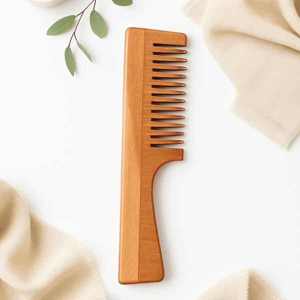 Neem Comb Large with Handle